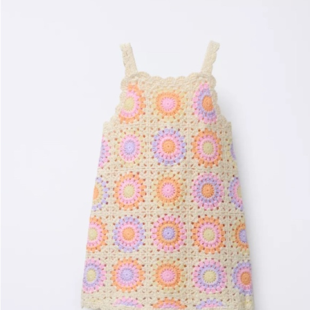 Zara Crochet dress